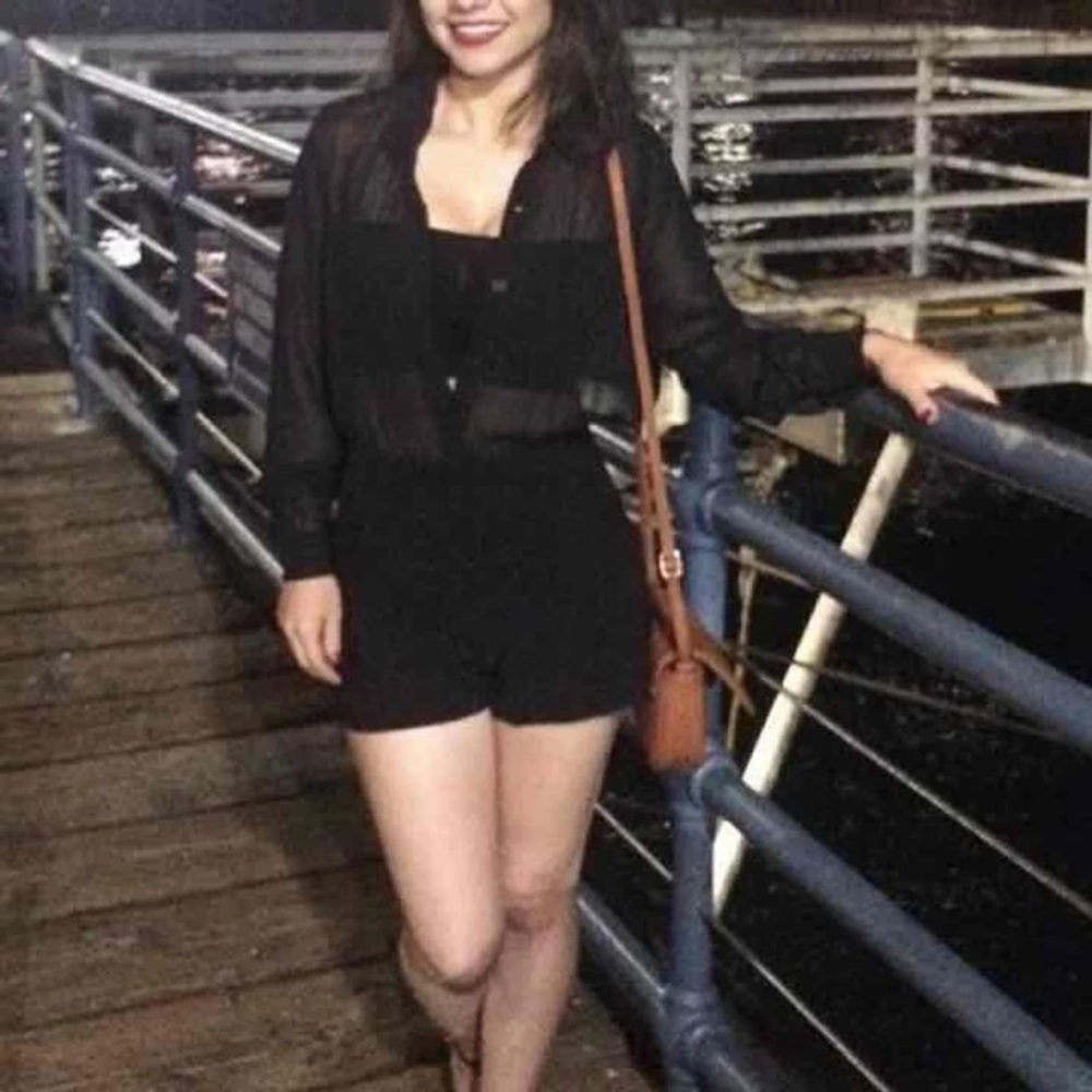 BCBGeneration black romper